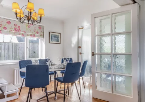 The dining room at Ty Adda, Abersoch