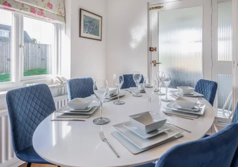 The dining room at Ty Adda, Abersoch