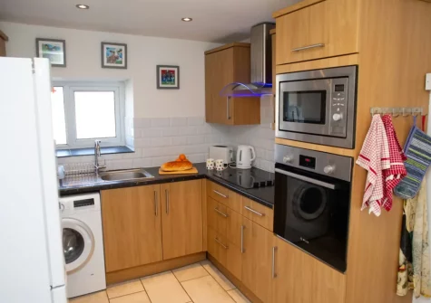 The kitchen at Ty Beth, Bryn-henllan
