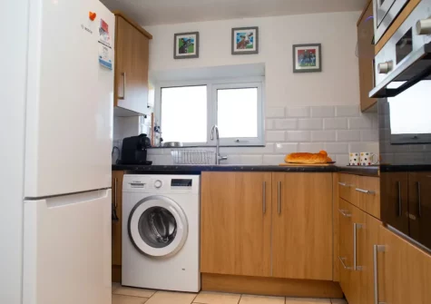 The kitchen at Ty Beth, Bryn-henllan