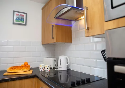 The kitchen at Ty Beth, Bryn-henllan