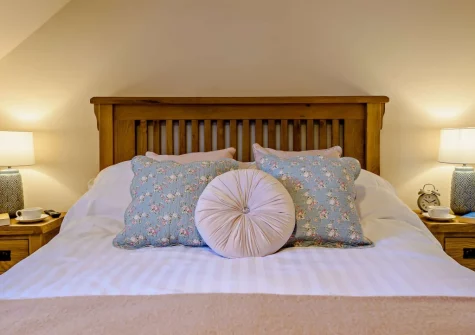 Bedroom #1 at Ty Carreg Rowen