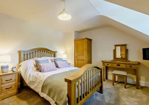 Bedroom #2 at Ty Carreg Rowen