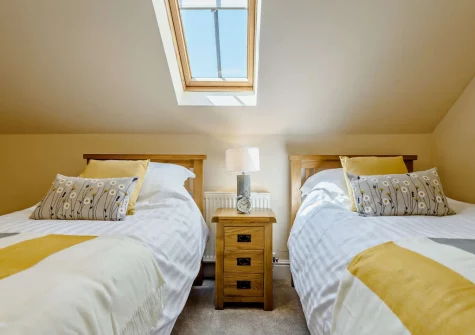 Bedroom #3 at Ty Carreg Rowen