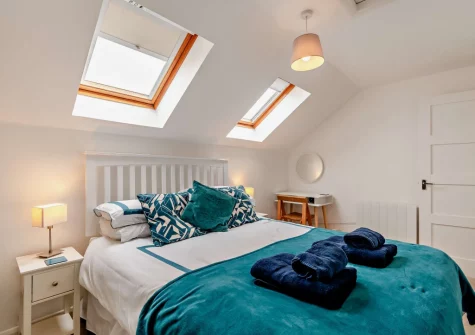 Bedroom #1 at Ty Del, Broad Haven