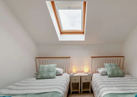 Bedroom #2 at Ty Del, Broad Haven