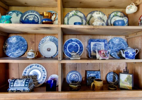 The kitchen at Ty Eiddew, Llanfaglan