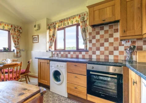 The kitchen at Ty Eiddew, Llanfaglan