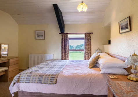 Bedroom #1 at Ty Eiddew, Llanfaglan