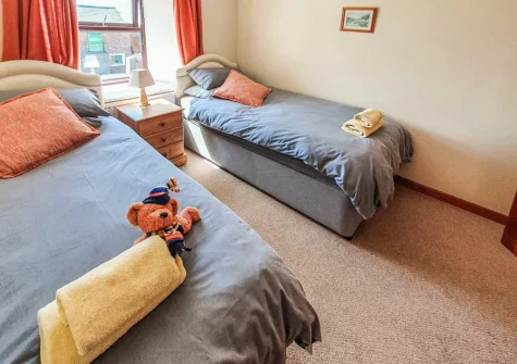 Bedroom #3 at Ty Fferm, Croesgoch