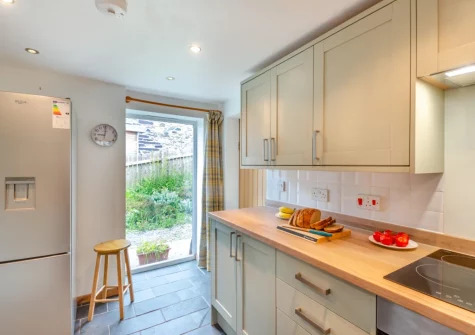 The kitchen at Ty Gwair, St Anns Bethesda