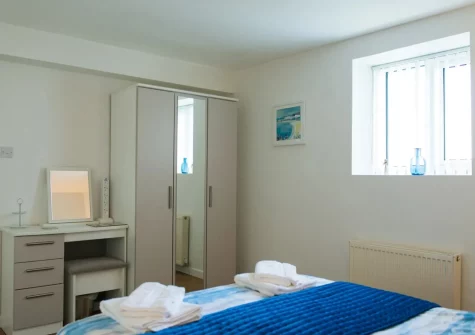 Bedroom #1 at Ty Haf, 4 Dunmore Apartments, Tenby