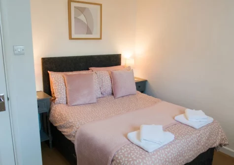 Bedroom #2 at Ty Haf, 4 Dunmore Apartments, Tenby