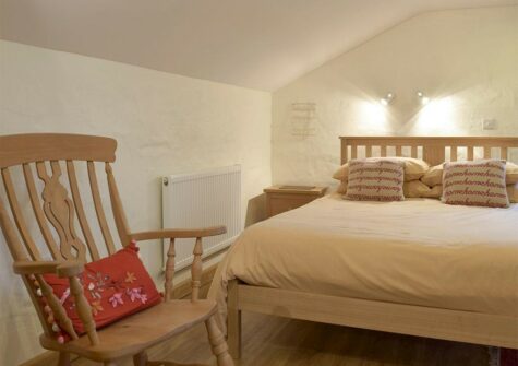 Bedroom #2 at Ty Hapus, Dwrbach