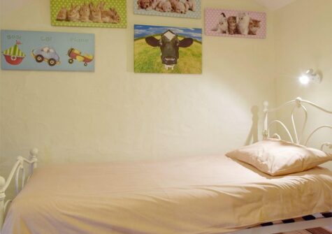 Bedroom #3 at Ty Hapus, Dwrbach