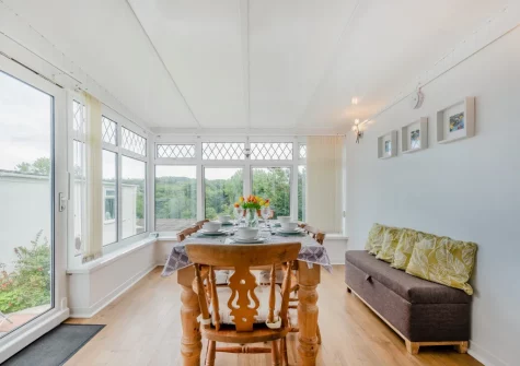 The dining room at Ty Merlyn, Saundersfoot