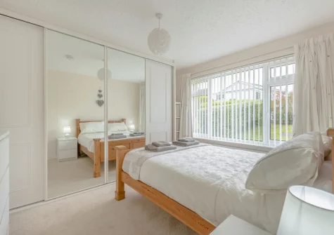 Bedroom #1 at Ty Merlyn, Saundersfoot