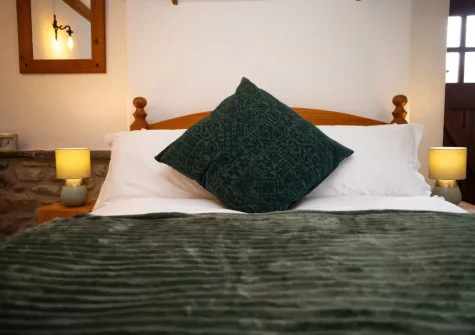 Bedroom #1 at Ty Moch Bach, Castlemorris