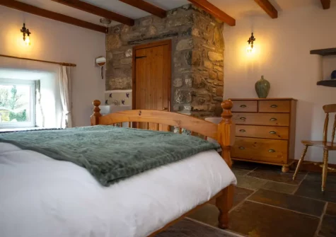 Bedroom #1 at Ty Moch Bach, Castlemorris