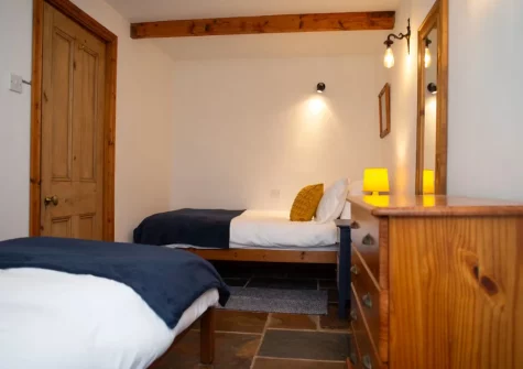 Bedroom #2 at Ty Moch Bach, Castlemorris