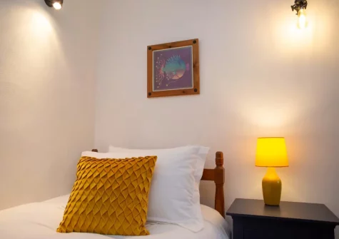 Bedroom #2 at Ty Moch Bach, Castlemorris