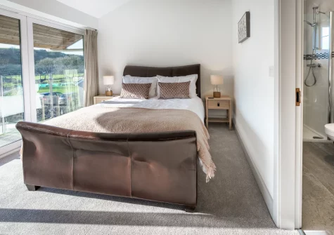 Bedroom #1 at Ty Nant, Llaniestyn