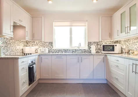 The kitchen at Ty Twt, Clunderwen