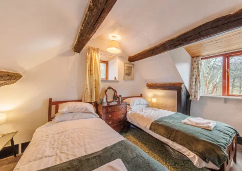 Bedroom #2 at Ty'n Lon Isaf, Bontddu