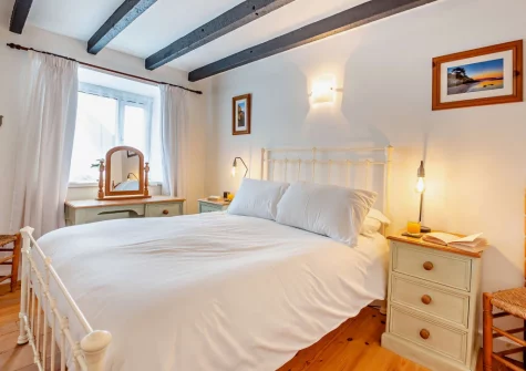 Bedroom #1 at Ty'n Y Mur Cottage, Abersoch