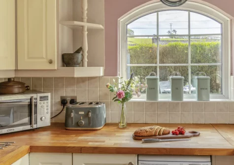 The kitchen at Tyr Wennol, Fishguard