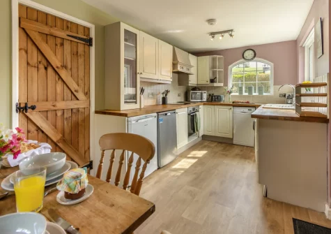 The kitchen at Tyr Wennol, Fishguard