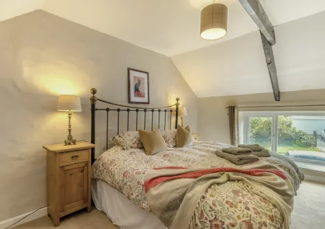 Bedroom #1 at Tyr Wennol, Fishguard