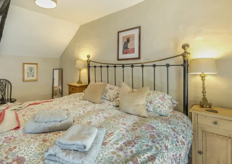 Bedroom #1 at Tyr Wennol, Fishguard