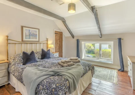 Bedroom #2 at Tyr Wennol, Fishguard