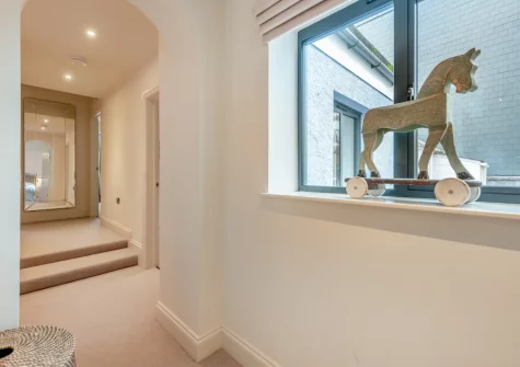The hallway at Vine Cottage, Tenby