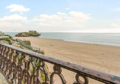 Tenby's beautiful golden-sand beaches are less than 200 metres from your door when you stay at Vine Cottage