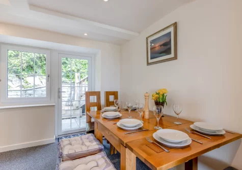 The dining room at Vista Sol, Aberdovey
