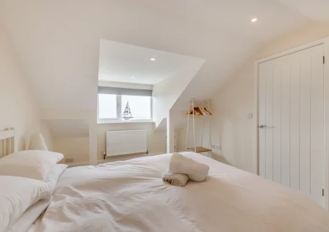 Bedroom #1 at Vista Sol, Aberdovey
