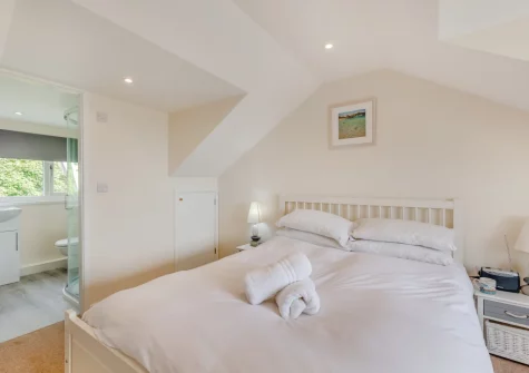 Bedroom #1 at Vista Sol, Aberdovey