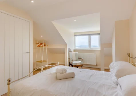 Bedroom #2 at Vista Sol, Aberdovey