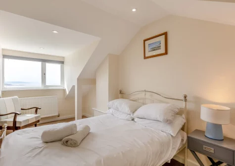 Bedroom #2 at Vista Sol, Aberdovey