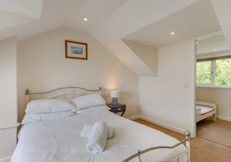 Bedroom #2 at Vista Sol, Aberdovey
