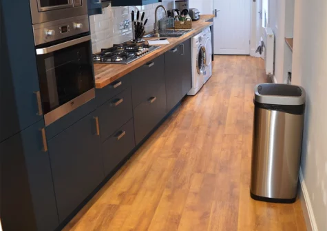 The kitchen at Whistler House, Tenby