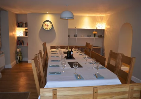 The dining area at Whistler House, Tenby