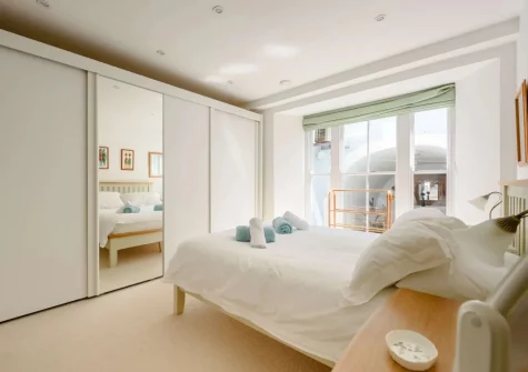 Bedroom #1 at Whitesands, Tenby