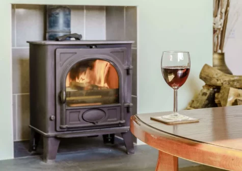 The living room at Wilwin, Maenclochog