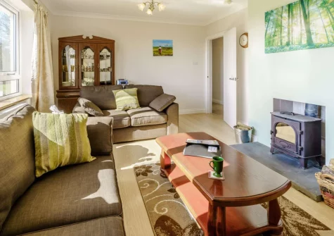 The living room at Wilwin, Maenclochog