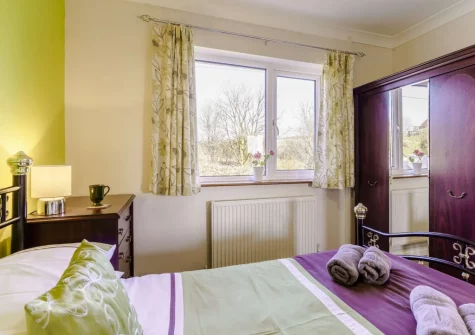 Bedroom #2 at Wilwin, Maenclochog