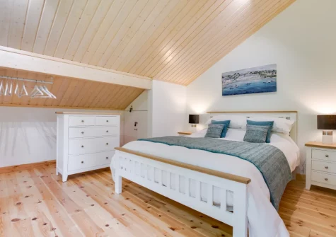 Bedroom #1 at Woodland View, Trefloyne Manor, Penally