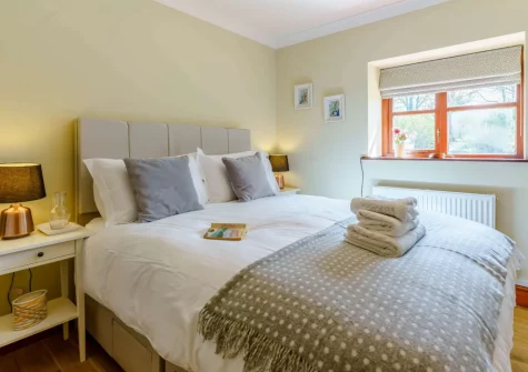 Bedroom #1 at Y Beudy, Clynderwen